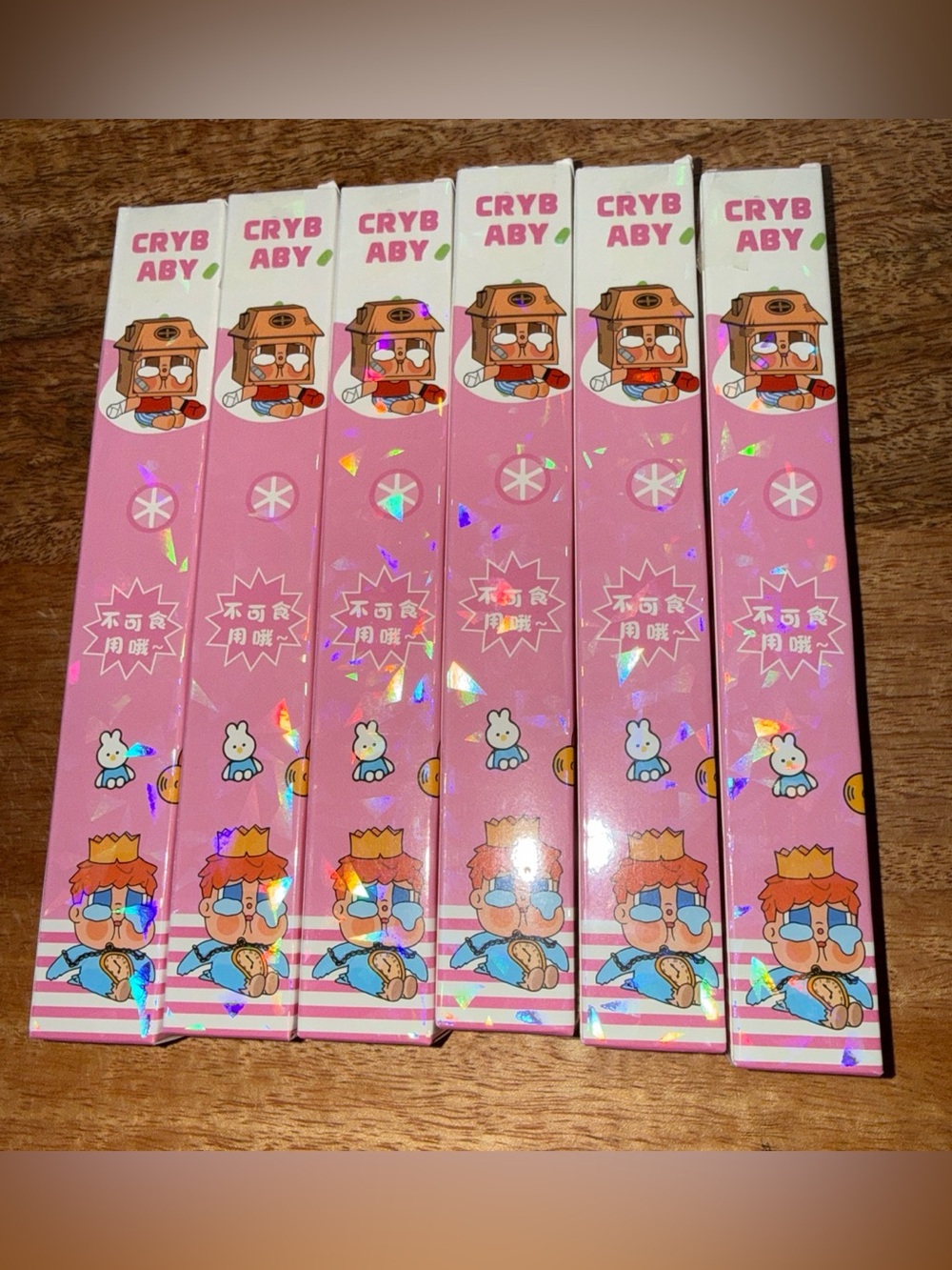 Lot of 6 Crybaby Blind Box Pens